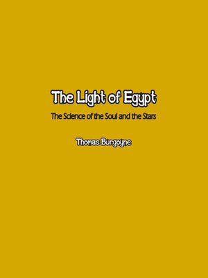 cover image of The Light of Egypt